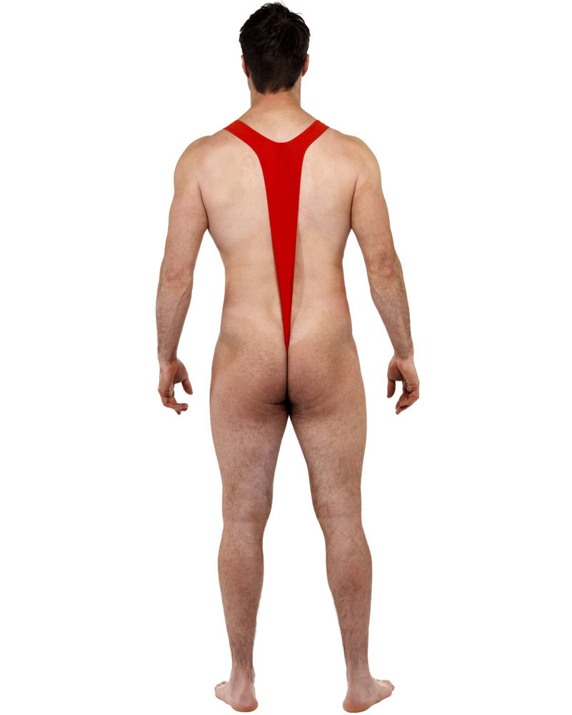 Santa Face Mankini Mens Christmas Costume