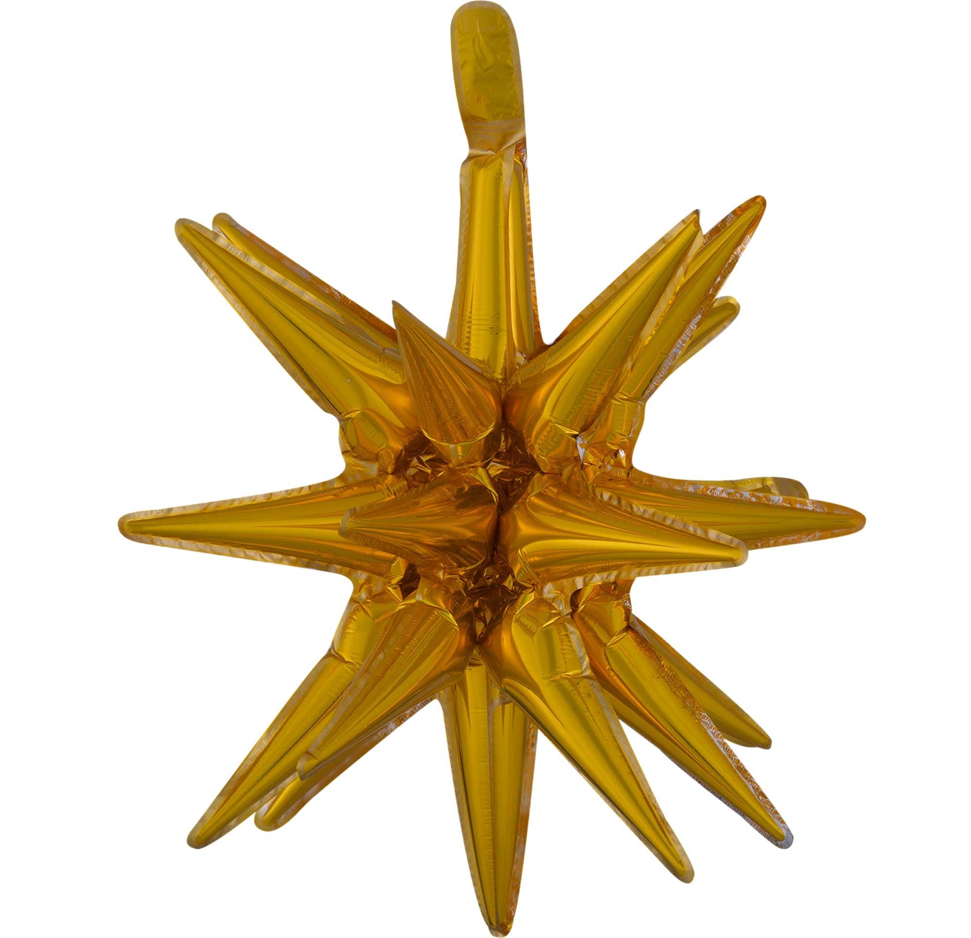 Gold Small Magic Star Supershape Multi Balloon