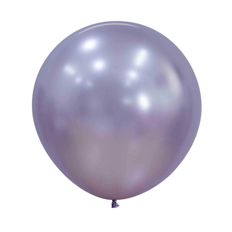 Sempertex 60cm Silk Light Amethyst Latex Balloons 8Pack of 50 of 3