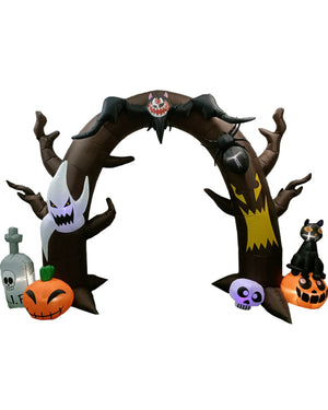 Haunted Forest Halloween Arch Lawn Inflatable 3.4m