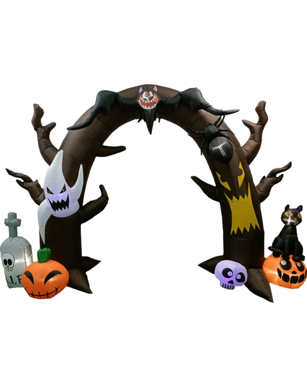 Haunted Forest Halloween Arch Lawn Inflatable 3.4m