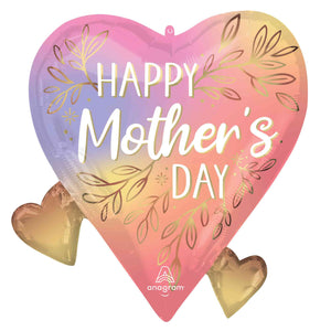 SuperShape Extra Large Happy Mothers Day Botanical Traces P35