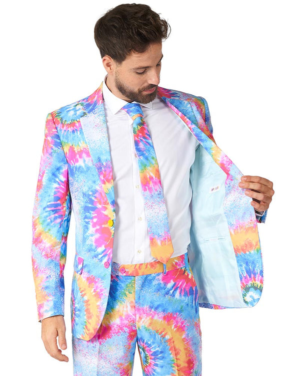 60s Opposuit Mr Tie Dye Premium Mens Suit