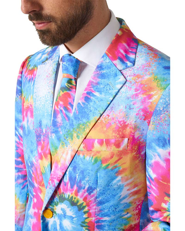 60s Opposuit Mr Tie Dye Premium Mens Suit