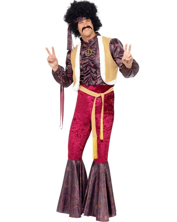 70s Psychedelic Rocker Mens Costume