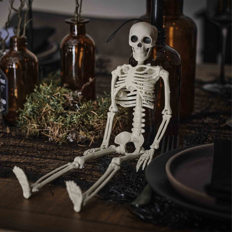 Deadly Soiree Hanging Skeleton Decoration 35cm