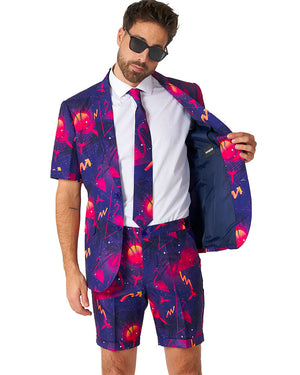 80s Retro Neon Mens Suitmeister