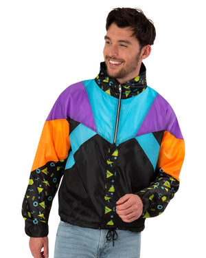 80s Windbreaker Adult Jacket