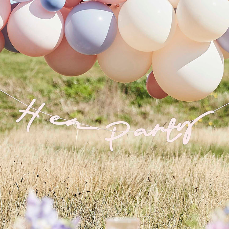 Boho Bride Hen Party Banner