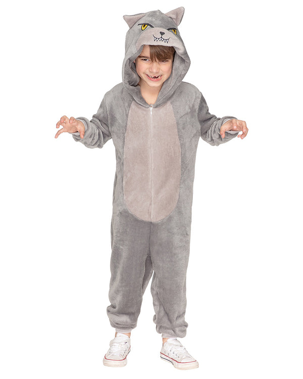 Big Bad Wolf Deluxe Toddler Costume Jumpsuit