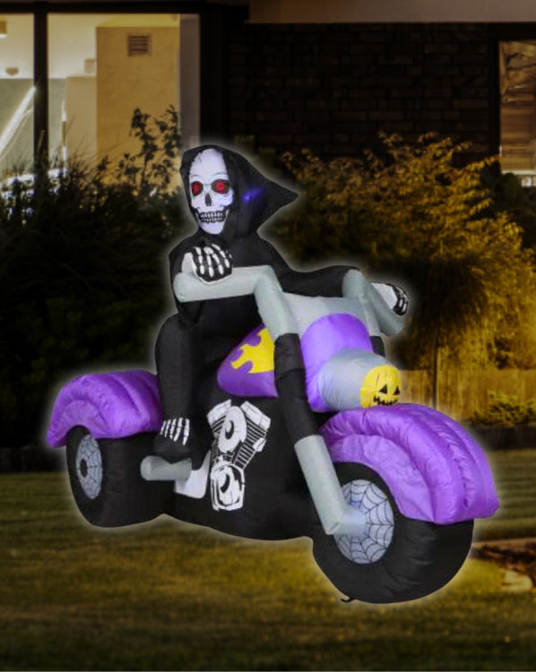 Bike Skele Lawn Inflatable 2.4m