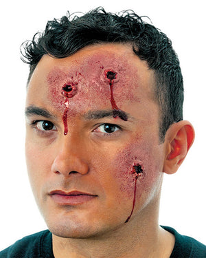 Bullet Wounds Latex Application