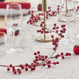 Deck The Halls Berry Christmas Garland 1.8m