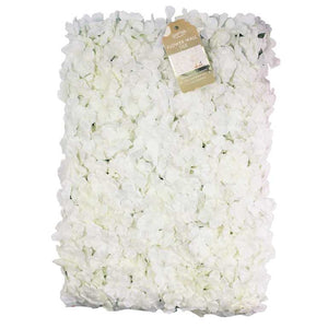 White Wedding Flower Wall