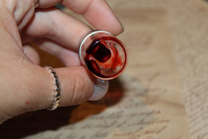 Pulled Out Bloody Teeth Specimen Jar Prop