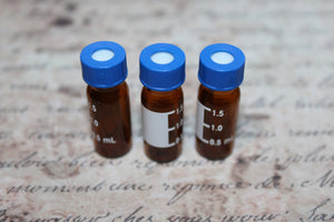 Mini Amber Lab Autosampler 2ml Glass Vials Prop