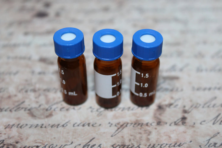 Mini Amber Lab Autosampler 2ml Glass Vials Prop