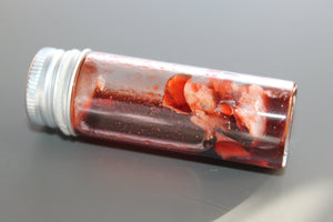 Crime Scene Body Flesh Specimen Vial Prop