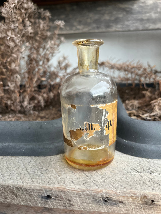 Antique 1890s Tincture Apothecary Pharmacy Bottle