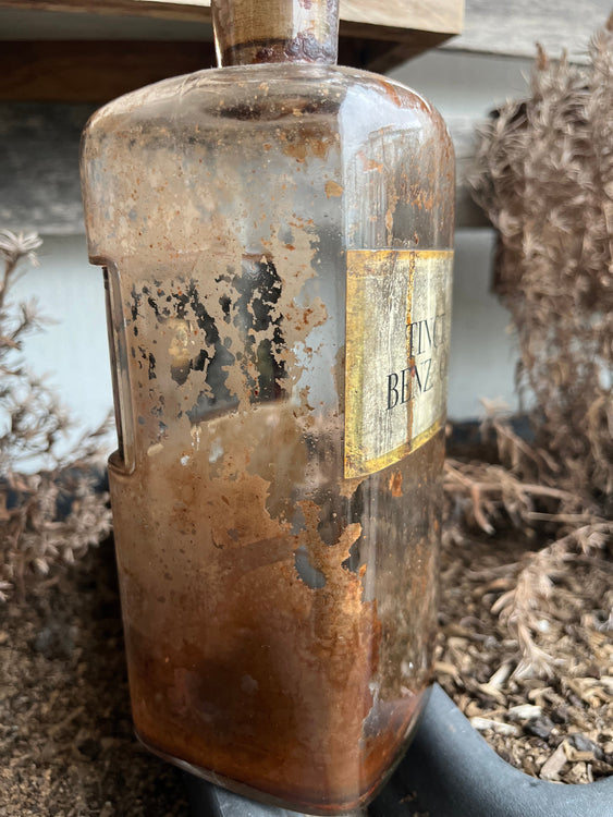 Antique 1890s Apothecary Bottle