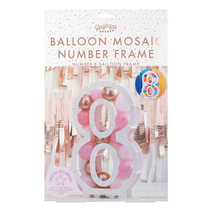 Mix It Up Number 8 Balloon Kit