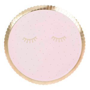 Pamper Party 21cm Round Paper Plates Pack of 8