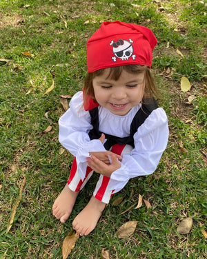 Petite Pirate Girls Toddler Costume