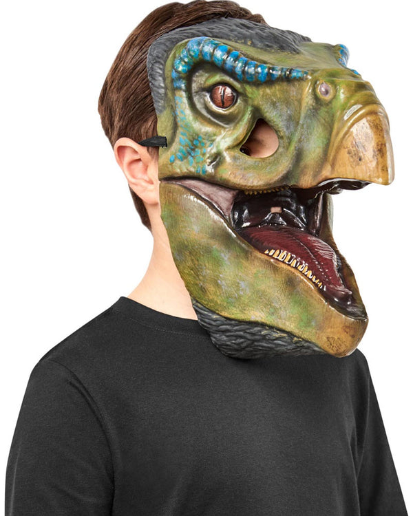 Jurassic World Therizinosaurus Moveable Jaw Kids Half Mask