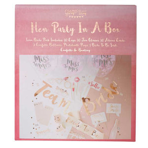 Team Bride Party In A Box Pack of 10