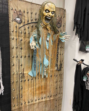 Zombie Door Hanger Animatronic 1m