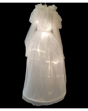 Hanging Bride Dress Animated Decoration 1.1m