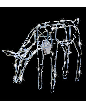 Animated Christmas LED Reindeers Family 3 Piece