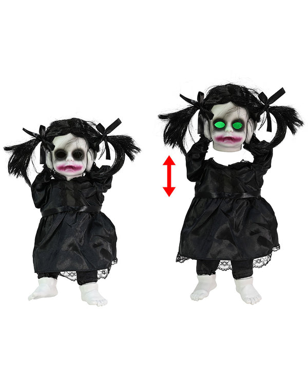 Possessed Doll Animated Decoration 27cm