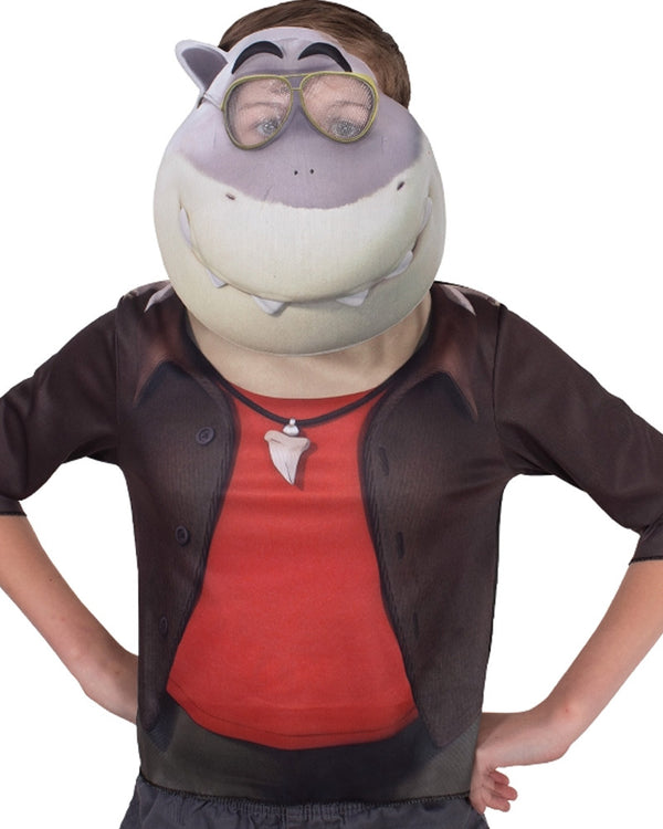 Bad Guys Mr Shark Top and Mask Boys Costume