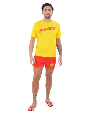 Baywatch T Shirt and Inflatable Float Set