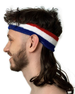 Bazza The Razzler Brown Magic Mullet Headband