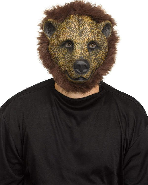 Bear Realistic Animal Half Mask