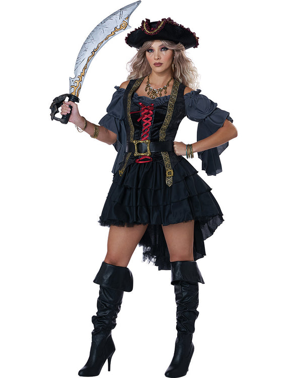 Beauty of the Dark Seas Pirate Womens Costume