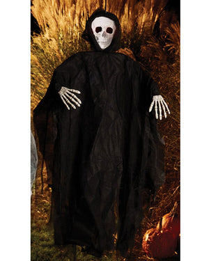 Grim Reaper Black Robe Hanging Decoration 91cm