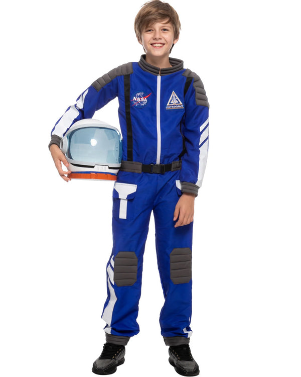 Blue Astronaut Premium Kids Costume