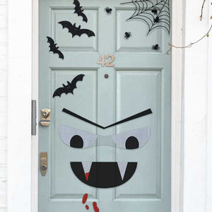 Boo Crew Vampire Door Decoration Stickers