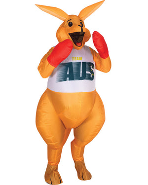 Boxing Kangaroo Inflatable Adult Costume