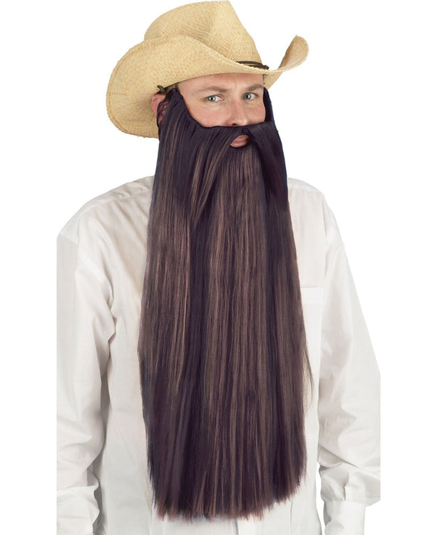 Brown Extra Long Beard