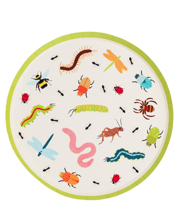 Bugging Out Bug Plates Pack of 8