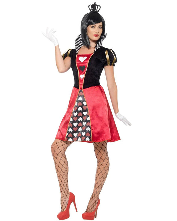 Carded Queen of Hearts Womens Costume