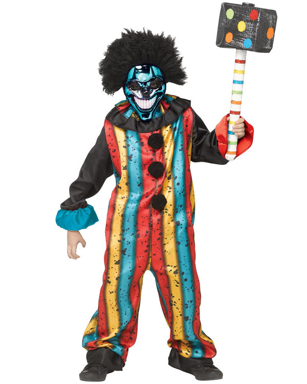 Carny Clown Boys Costume