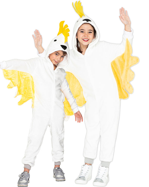 Cheeky Cockatoo Full Body Deluxe Kids Costume