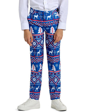 Christmas Blue Nordic Boys Suitmeister