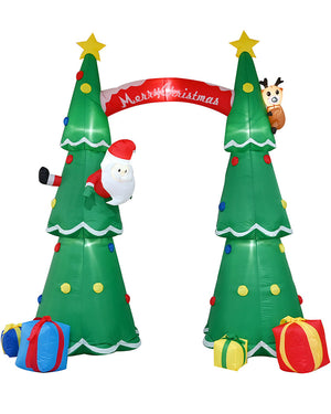 Christmas Trees Arch Christmas Lawn Inflatable 3m