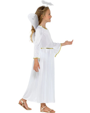 Classic Gold Angel Kids Costume